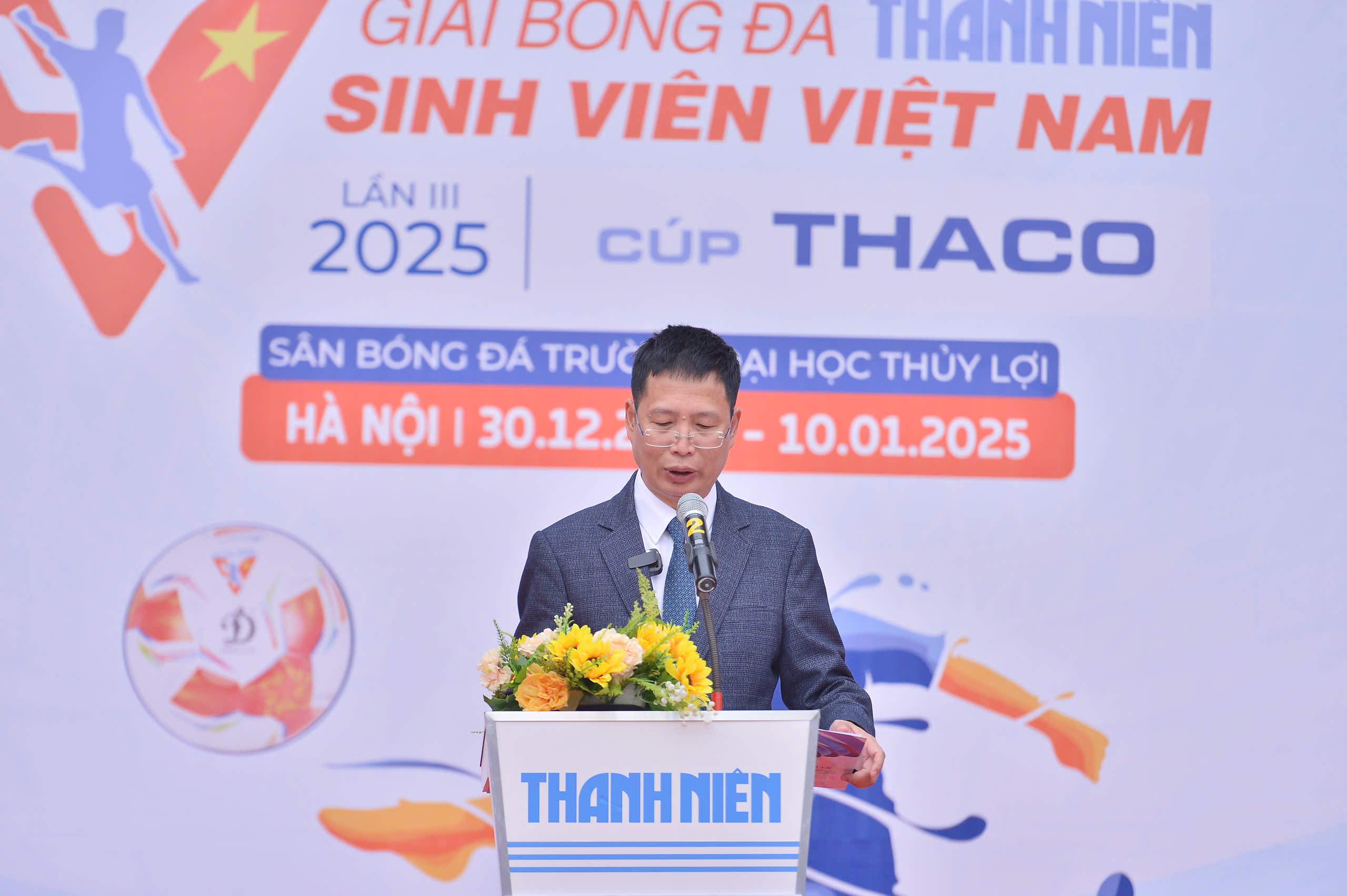 Tưng bừng khai mạc vòng loại TNSV THACO cup 2025 phía bắc: 9 đội tranh 2 vé VCK- Ảnh 8.